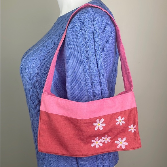 Vintage Celia Bedelia Fabric Flower Purse - Picture 3 of 15